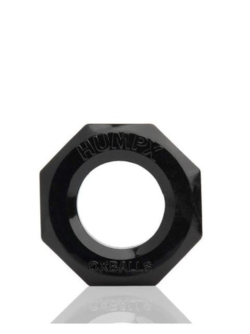 Oxballs HUMPX Cockring – Black, Clear & Steel