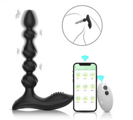 Wireless 10-Speed Prostate Massager & Anal Beads Vibrator