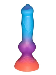 Glow-in-the-Dark Dog Knot Dildo & Beginner Fantasy Toy