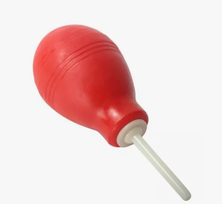 ⭐ CleanStream Enema Bulb – Red