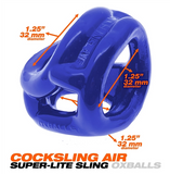 Oxballs COCKSLING AIR – Pool Blue