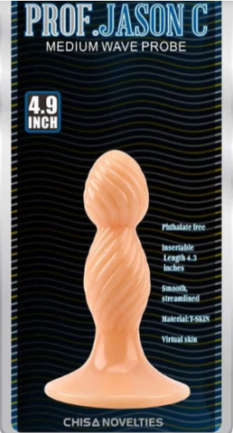 Prof. Jason C Medium Wave Probe – T-Skin Anal Plug