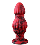 Textured Fantasy Anal Dildo & Ribbed Butt Plug