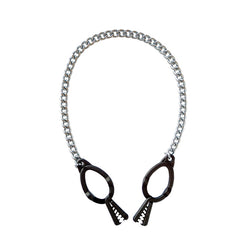 Plastic Clover Clamps - Silver