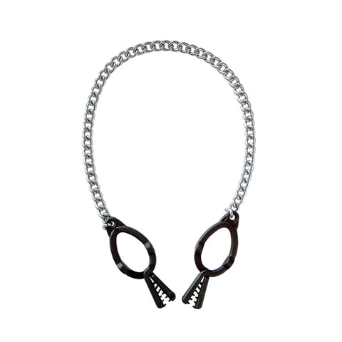 Plastic Clover Clamps - Silver